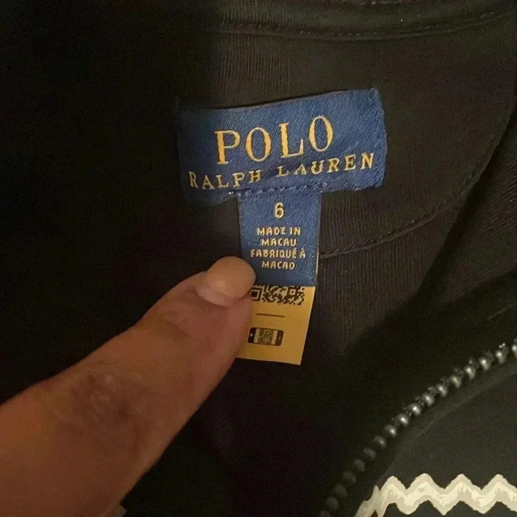 Ralph Lauren boys fair isle cotton interlock pullover size 8 - Picture 7 of 10